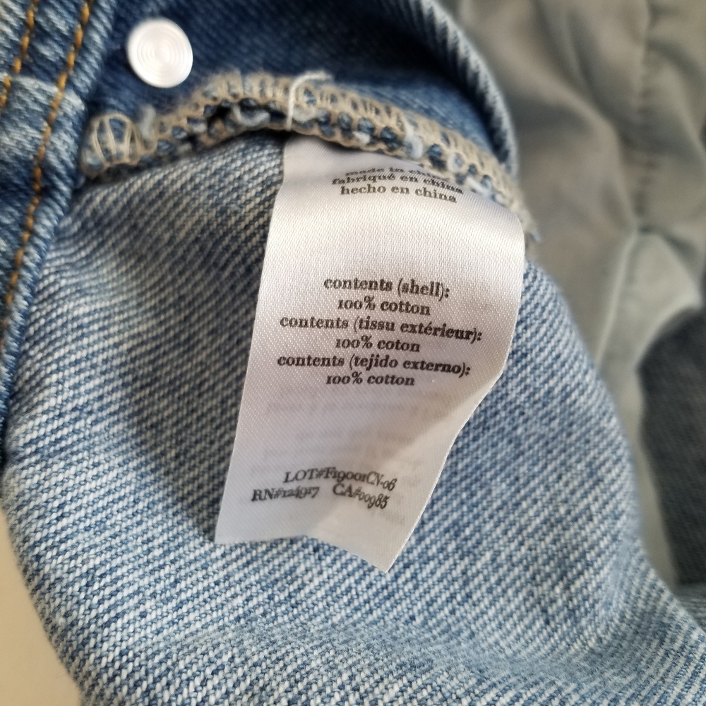 NWT WeWoreWhat Basic Overalls Size Medium Denim Light Wash Blue - Picture 8 of 10